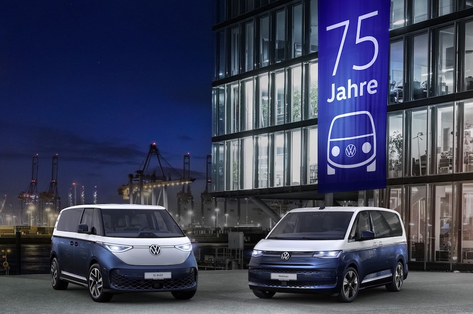 Id Buzz Multivan Volkswagen Επαγγελματικά Οχήματα. Ρεκόρ Multivan, εκτόξευση ID. Buzz ...