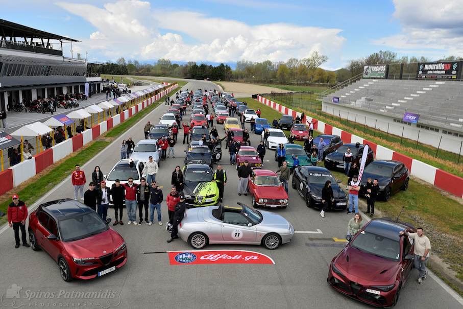Alfisti.gr Track Day 2026 στις Σέρρες: 60 οδηγοί, έντονος ρυθμός και νέα Alfa Romeo Junior