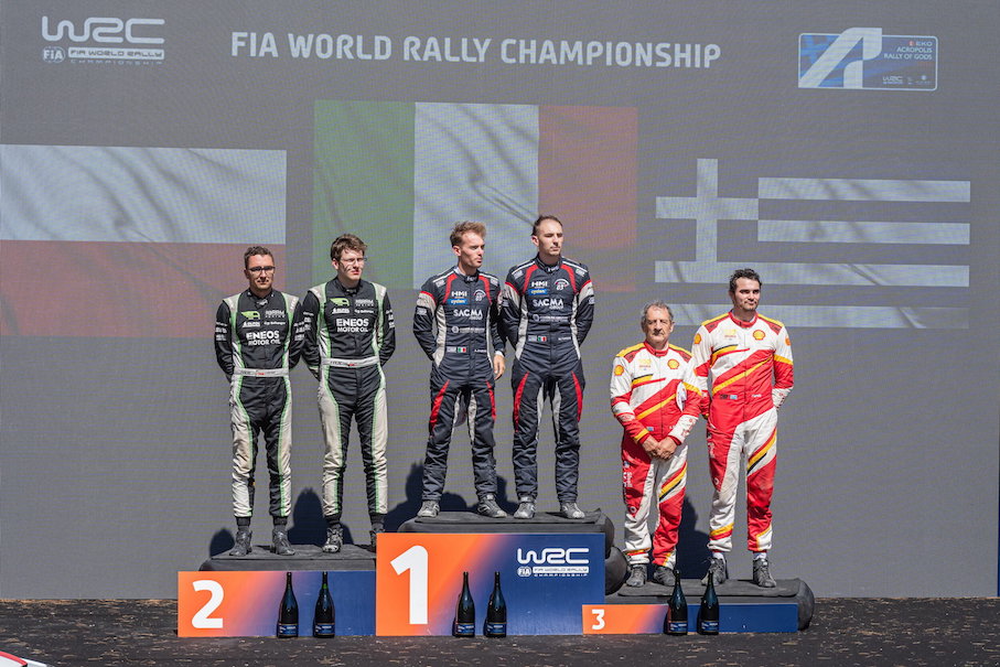 Ράλλυ Ακρόπολις 2026: Στο βάθρο του WRC3 οι “Flandy” και Κώστας Στεφανής με Ford Fiesta Rally3