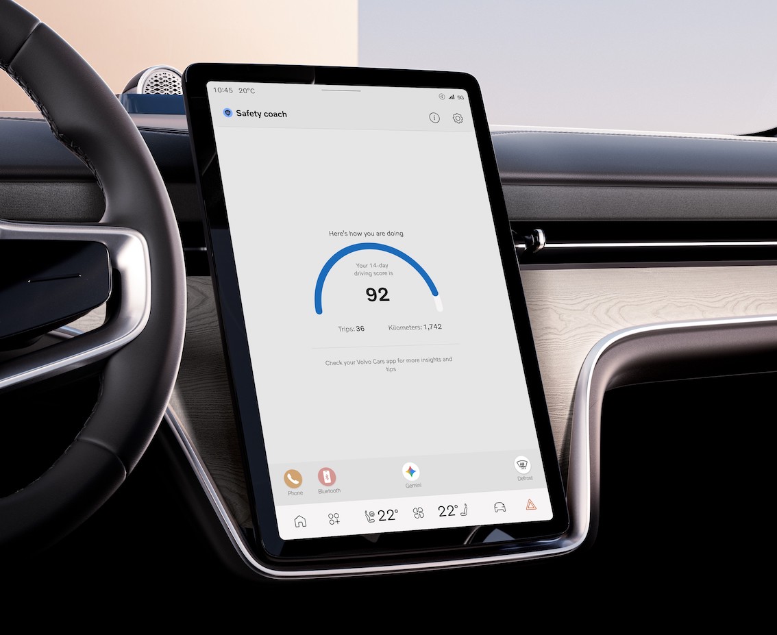 Volvo Safety Coach: Η νέα εφαρμογή που μειώνει το κόστος ασφάλισης μέσω ασφαλέστερης οδήγησης